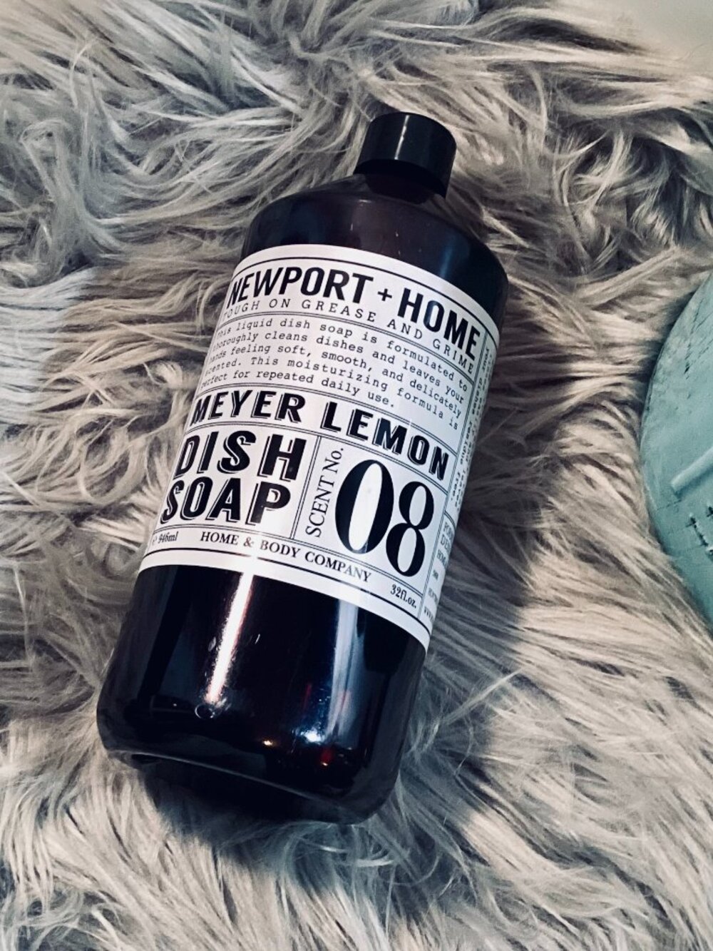 NEW Newport + Home Dish Soap Scent No. 08 Meyer Lemon 32 fl oz BROKEN PUMP